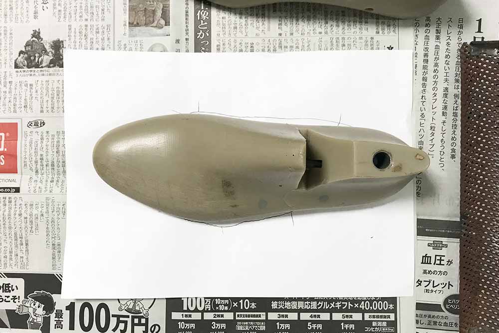 自分に合った革靴の木型の削り方 入門編 Make Shoes Yourself